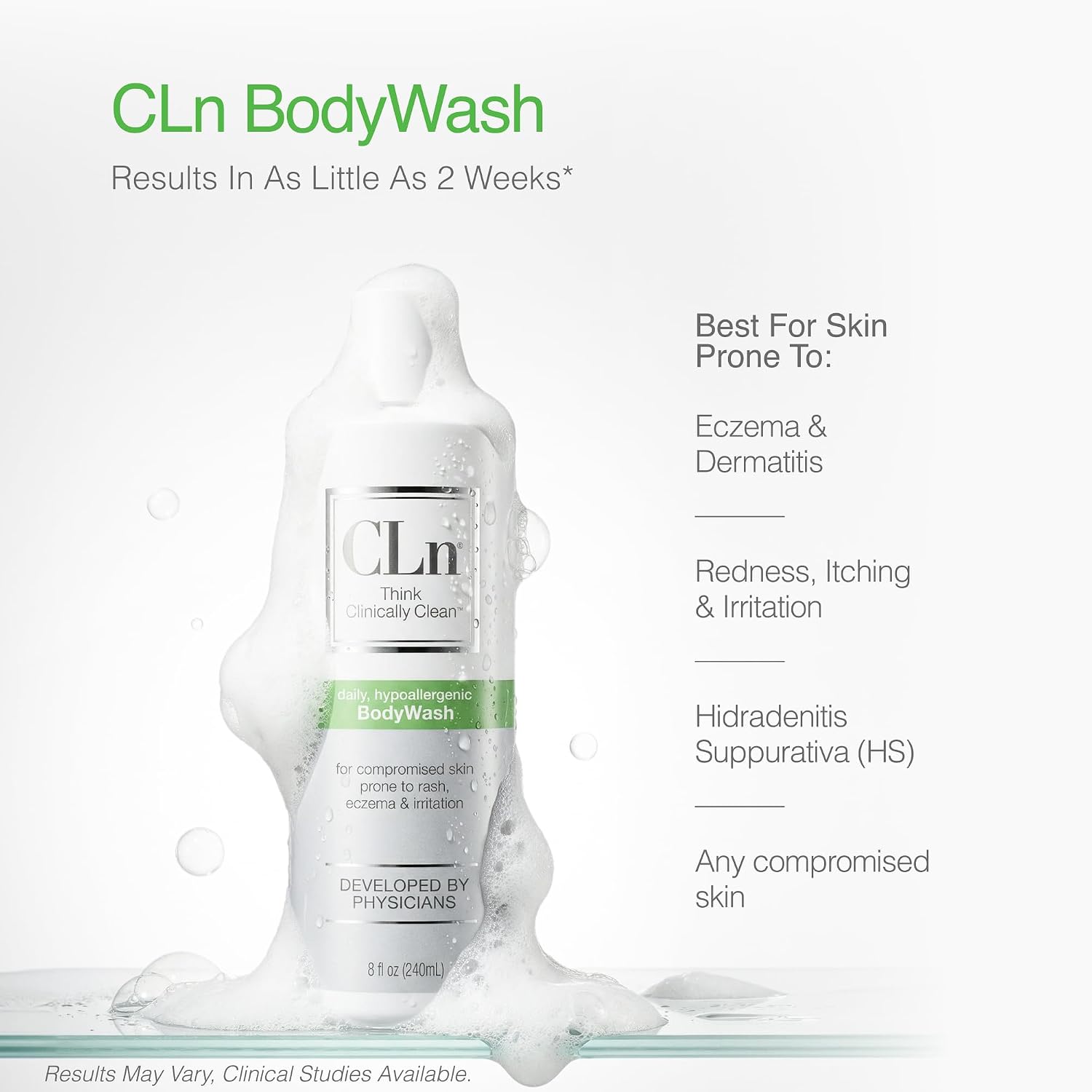 CLn® BodyWash - Non-Drying Body Wash