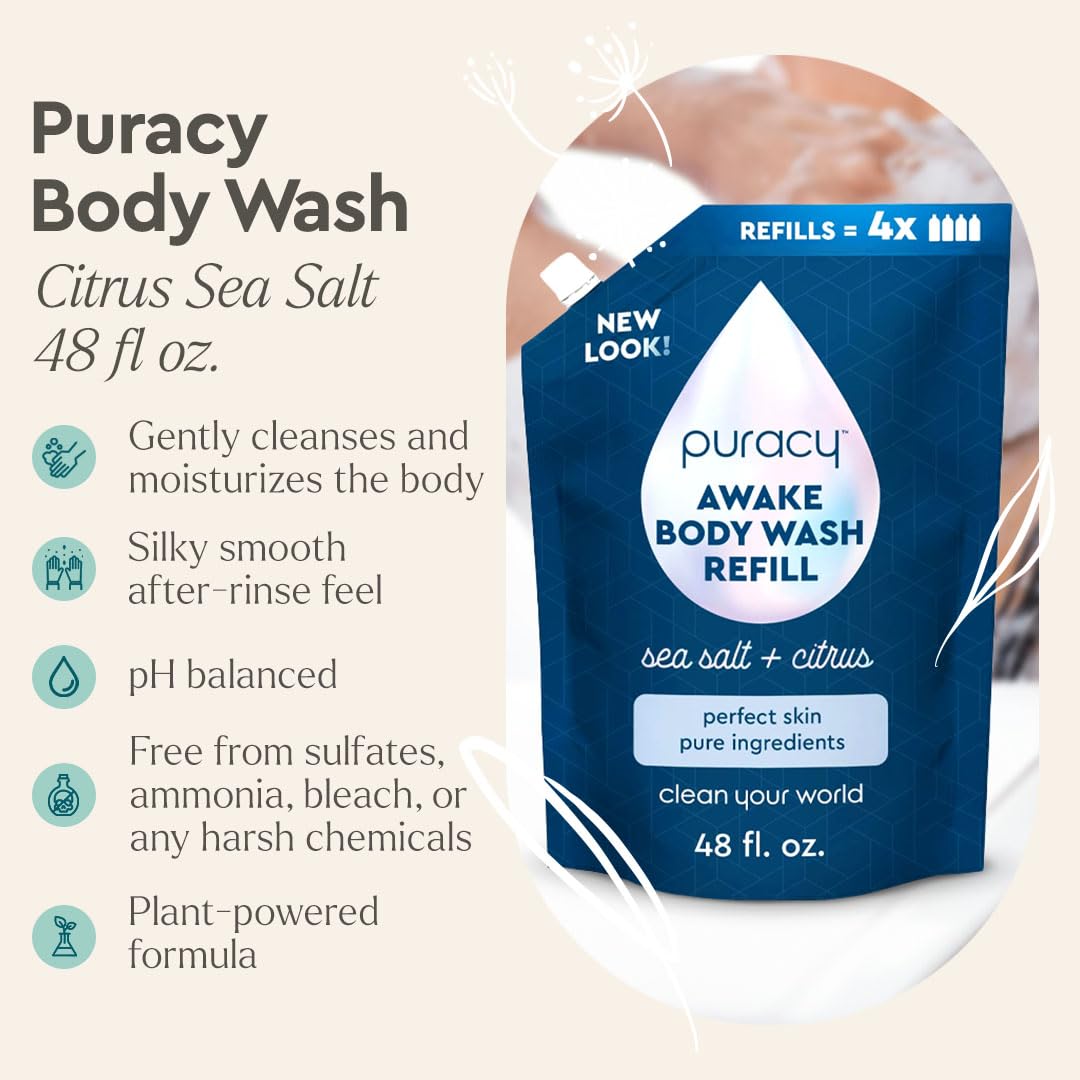 Puracy Body Wash Refill